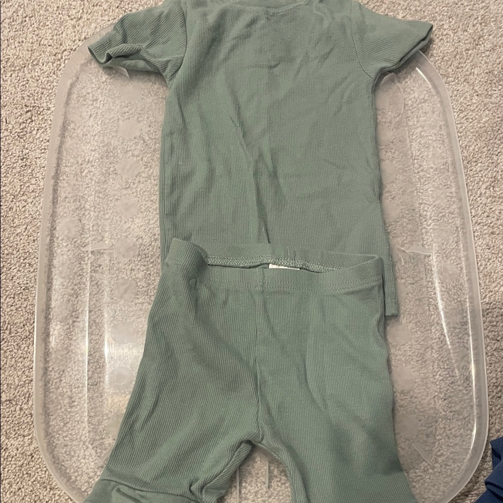 Carter's Green Kids Matching Set